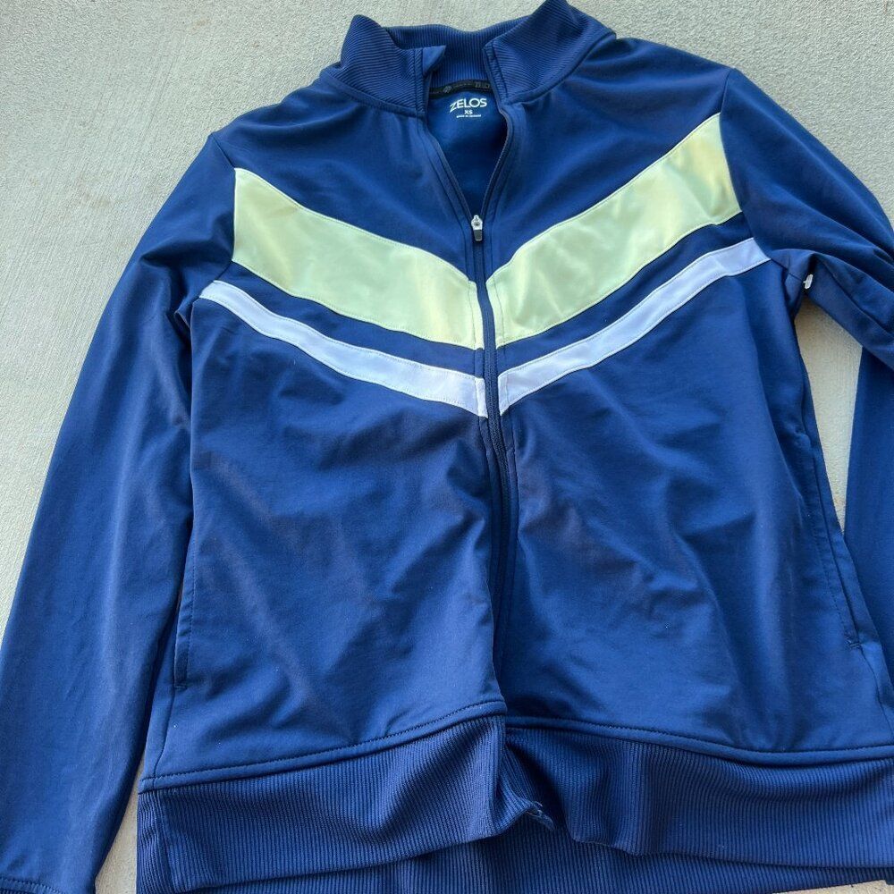 Zelos xs blue jacket‎